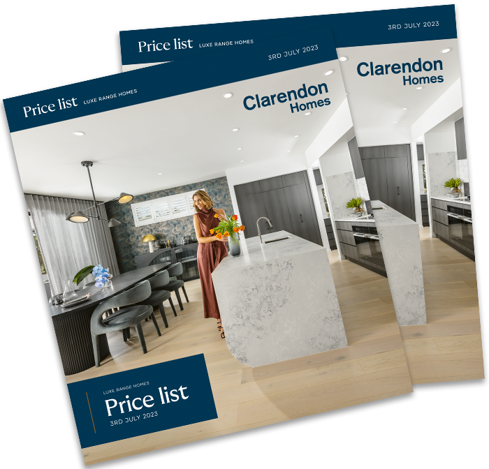 Price Lists Clarendon Homes