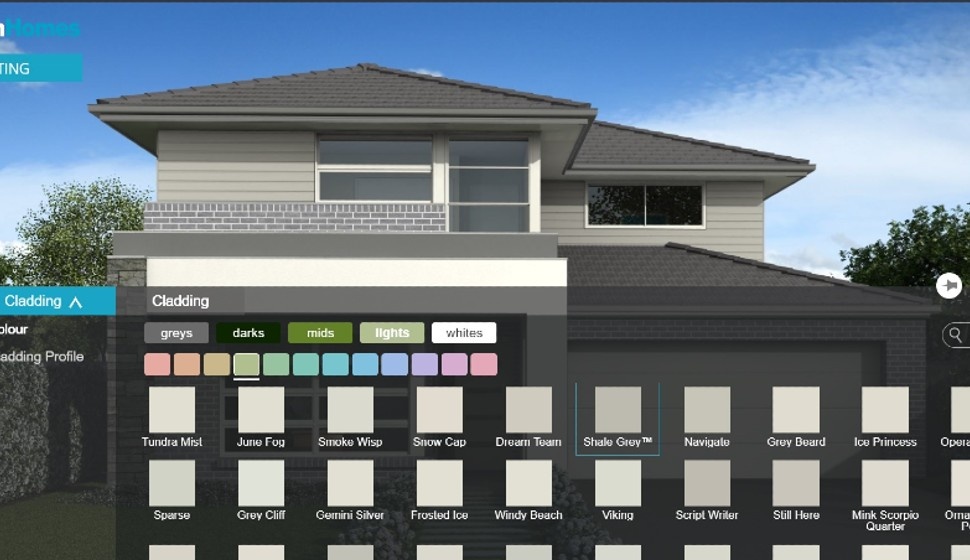 House Facade Visualiser Sydney & NSW Clarendon Homes
