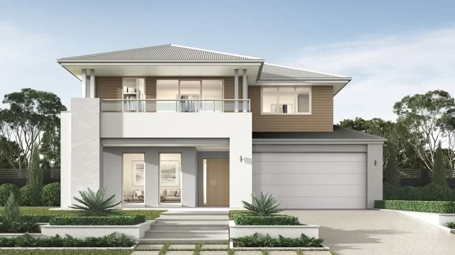 qld Home-Designs Facade-galleries Luxe-Collection 2026 Double-Storey Bayside 1200x675-0007-the-bayside-gallery
