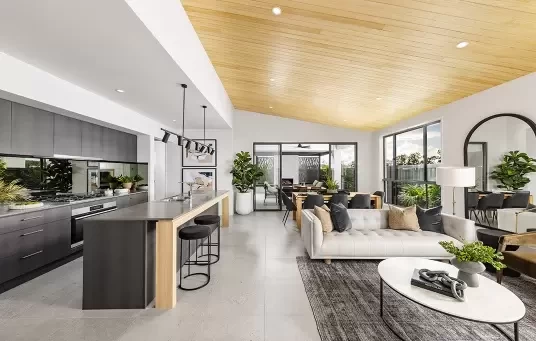 qld display-homes Aura-DV3 Ashgrove-27 Damien-Photography kitchen-living-alfresco-1072-x-682