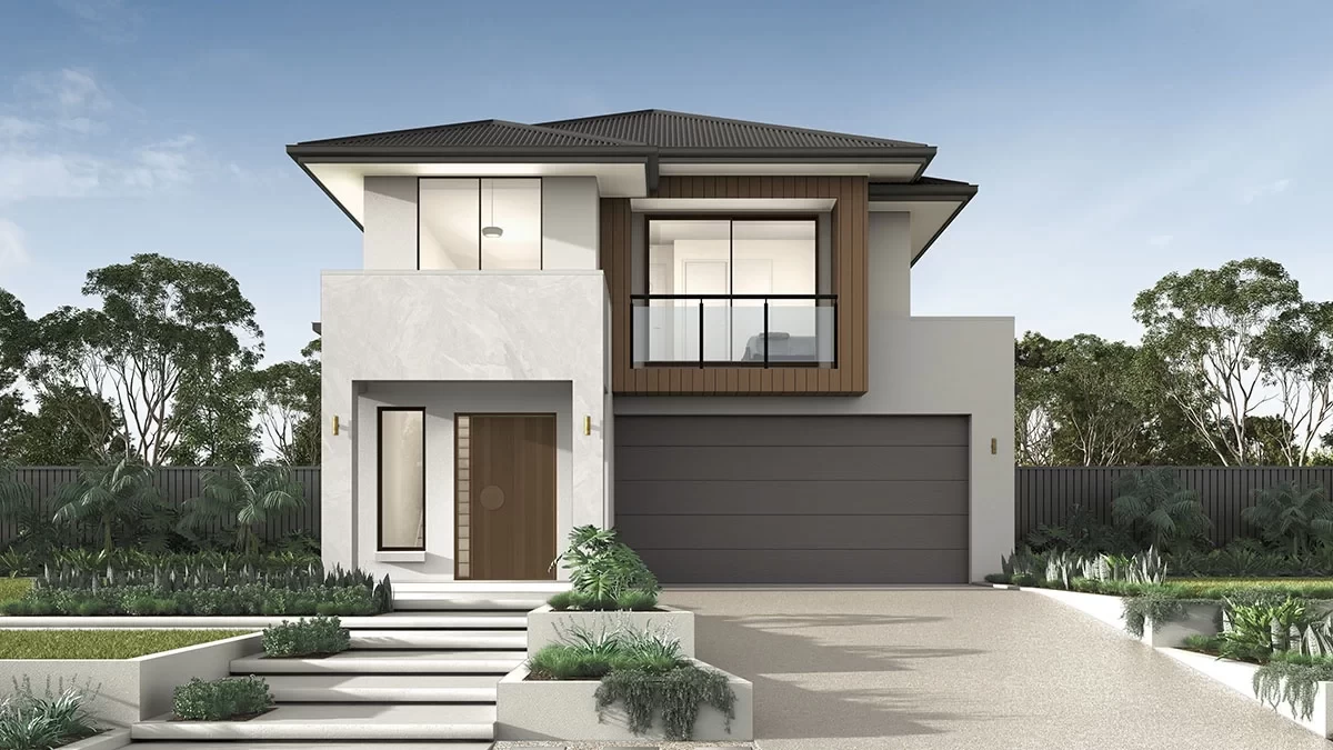 qld Home-Designs Facade-galleries Luxe-Collection 2026 Double-Storey Hawthorne 1200x675-0002-the-hawthorne-lexington