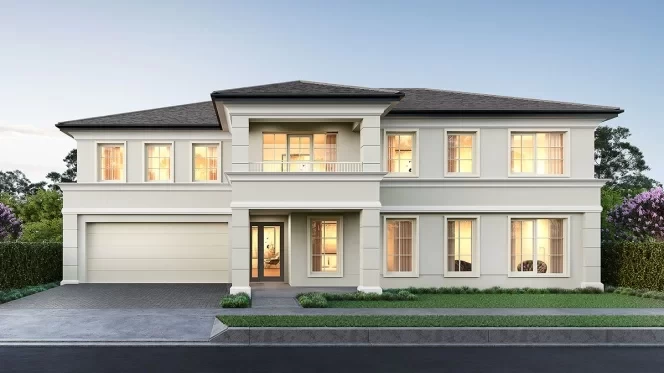nsw Collections Sapphire SC_Double_Storey Saratoga Saratoga-36 facadedssaratoga-riviera-render-to-front1200x675px