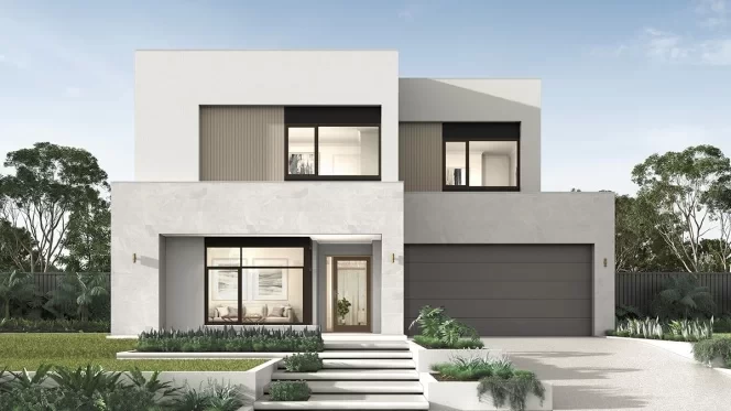 qld Home-Designs Facade-galleries Luxe-Collection 2026 Double-Storey Bayside 1200x675-0004-the-bayside-bayview