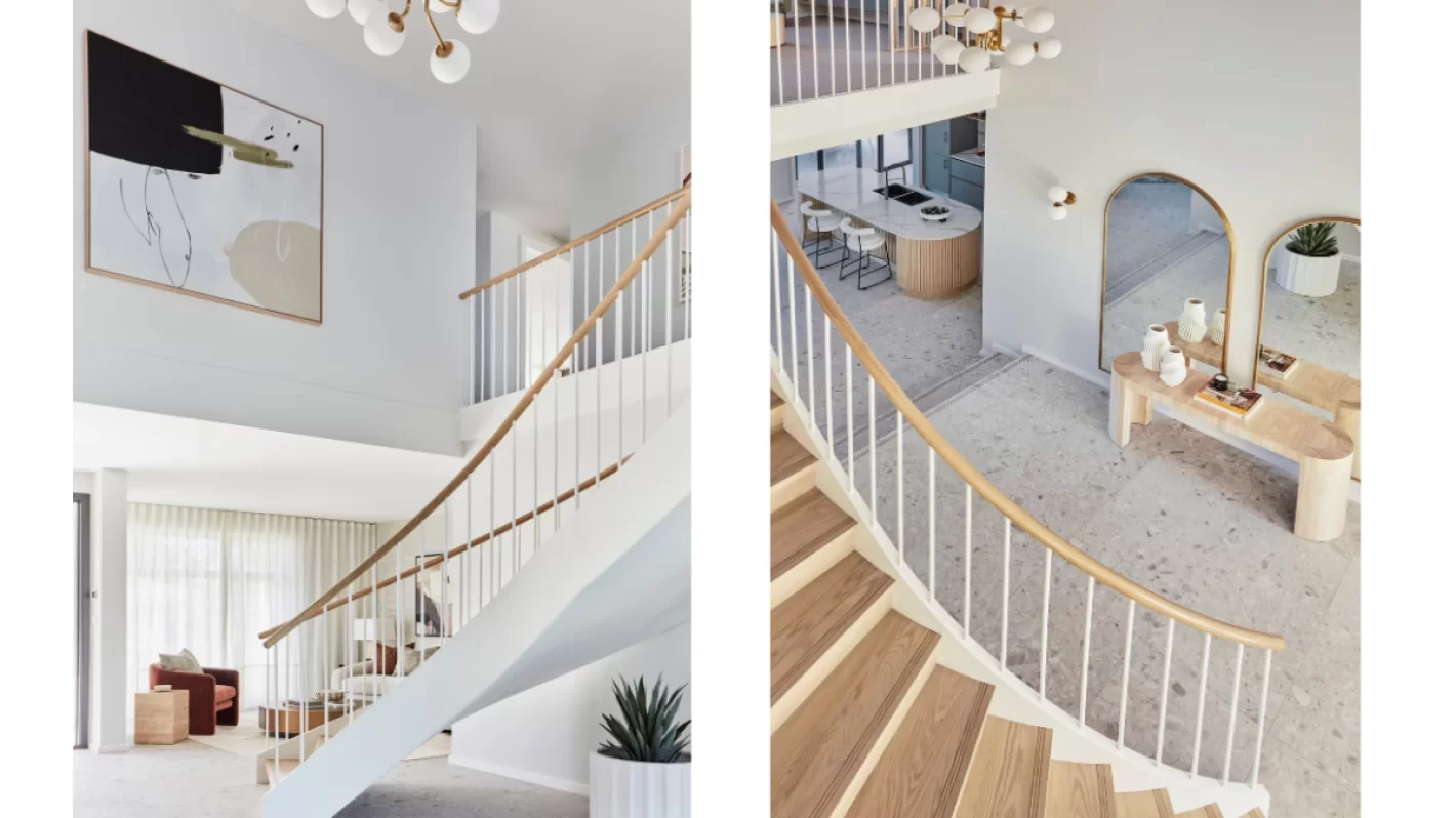 nsw Collections Sapphire SC_Double_Storey Saratoga Interior Stairs