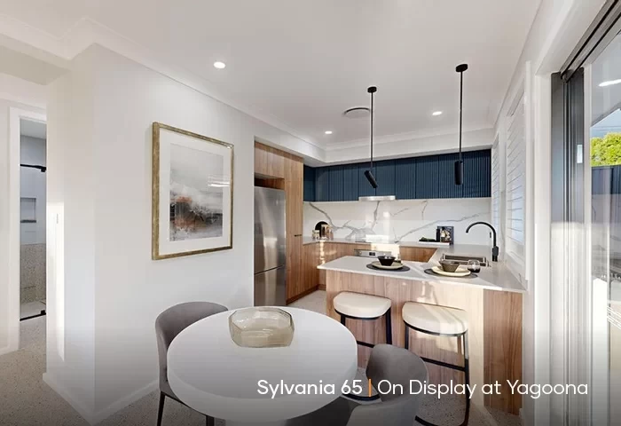 Kitchen design Granny Flat by Clarendon Homes.