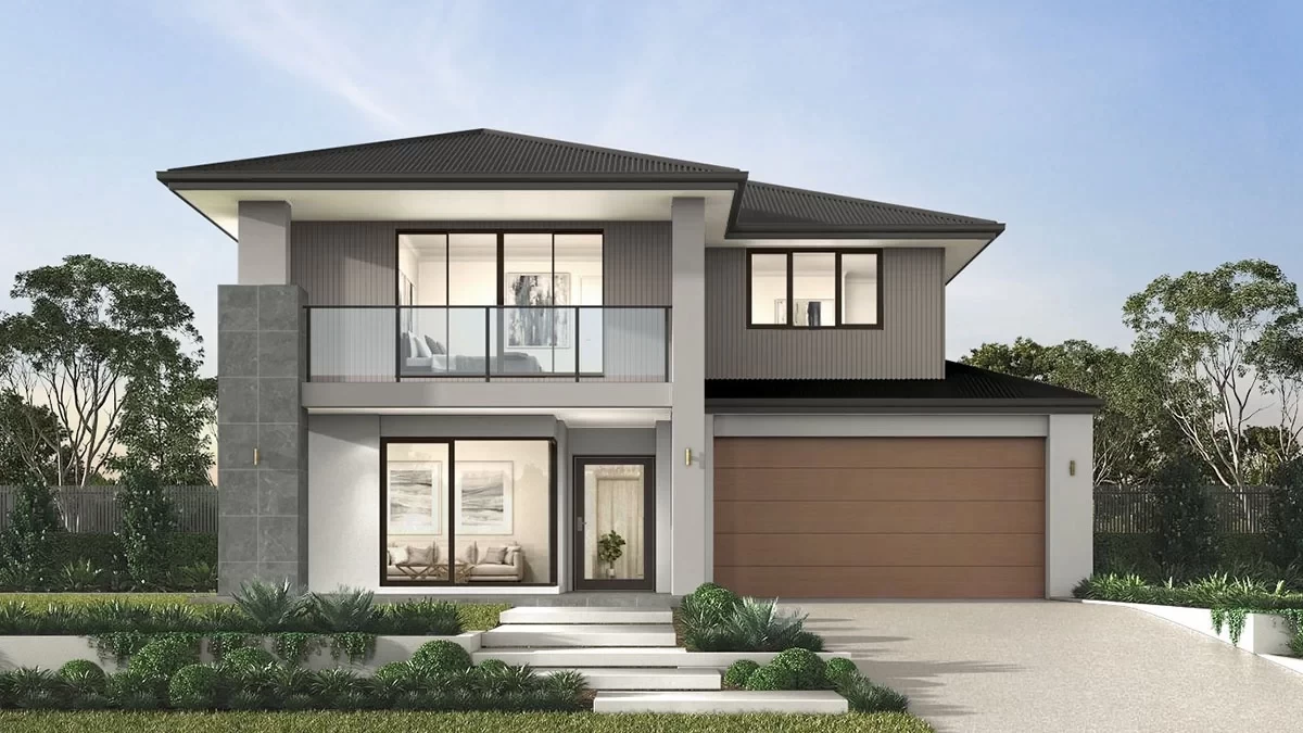 qld Home-Designs Facade-galleries Luxe-Collection 2026 Double-Storey Bayside 1200x675-0000-the-bayside-lexington