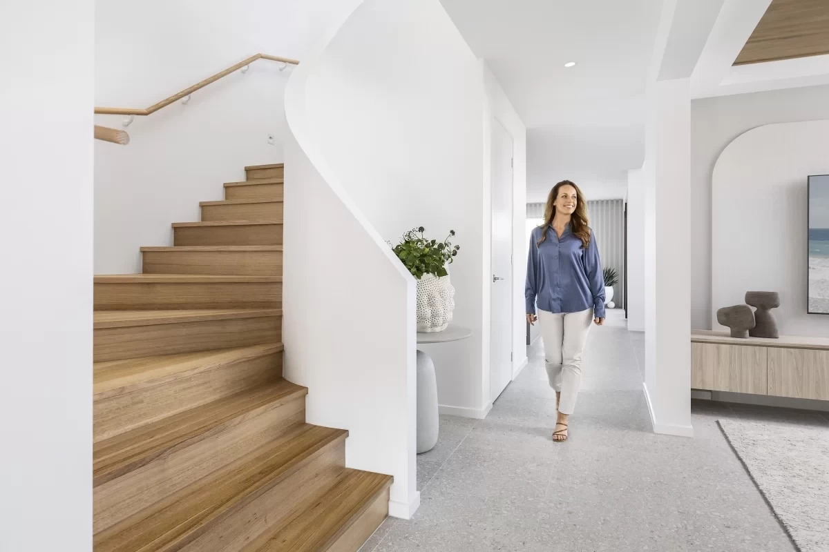 qld display-homes SkyRidge Bayside-390 bayside-390-skyridge-126-staircase