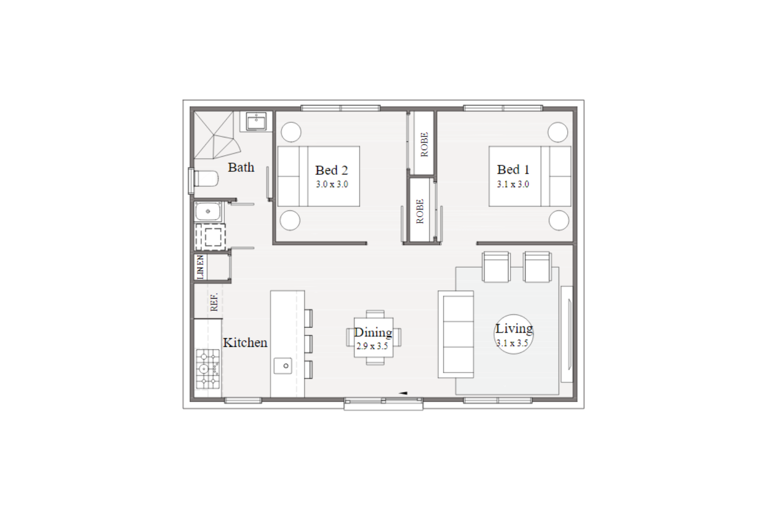 Eastwood 65 Aspire Granny Flat