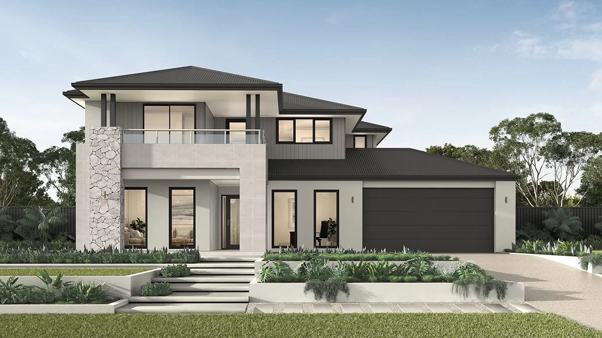 qld Home-Designs Facade-galleries Luxe-Collection 2026 Double-Storey Hamilton 1200x675-0001-hamilton-340-gallery