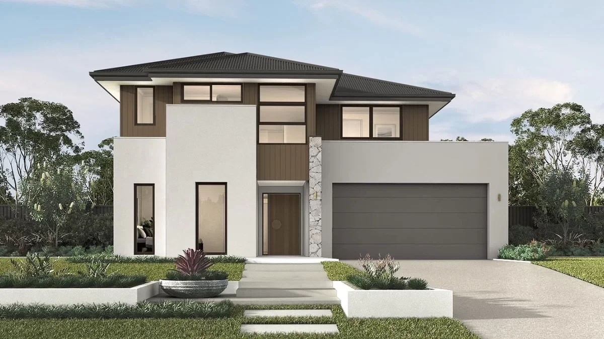 qld Home-Designs Facade-galleries Luxe-Collection 2026 Double-Storey Crestmead 1200x675-0000-crestmead-430-contemporary