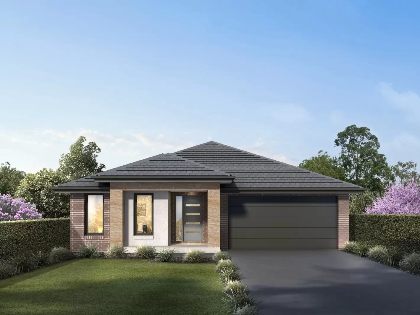 House-Facades Clarendon-homes Palm ec-palm-24-contemporary