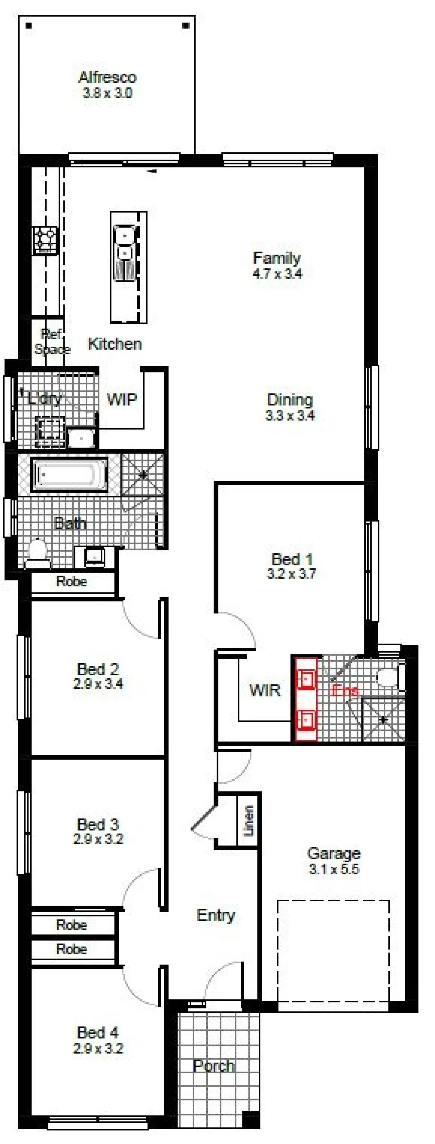 nsw Collections Essentials EC_Single_Storey Fitzroy Fitzroy-19 Floorplan-Options Dbl Bwl Vanity