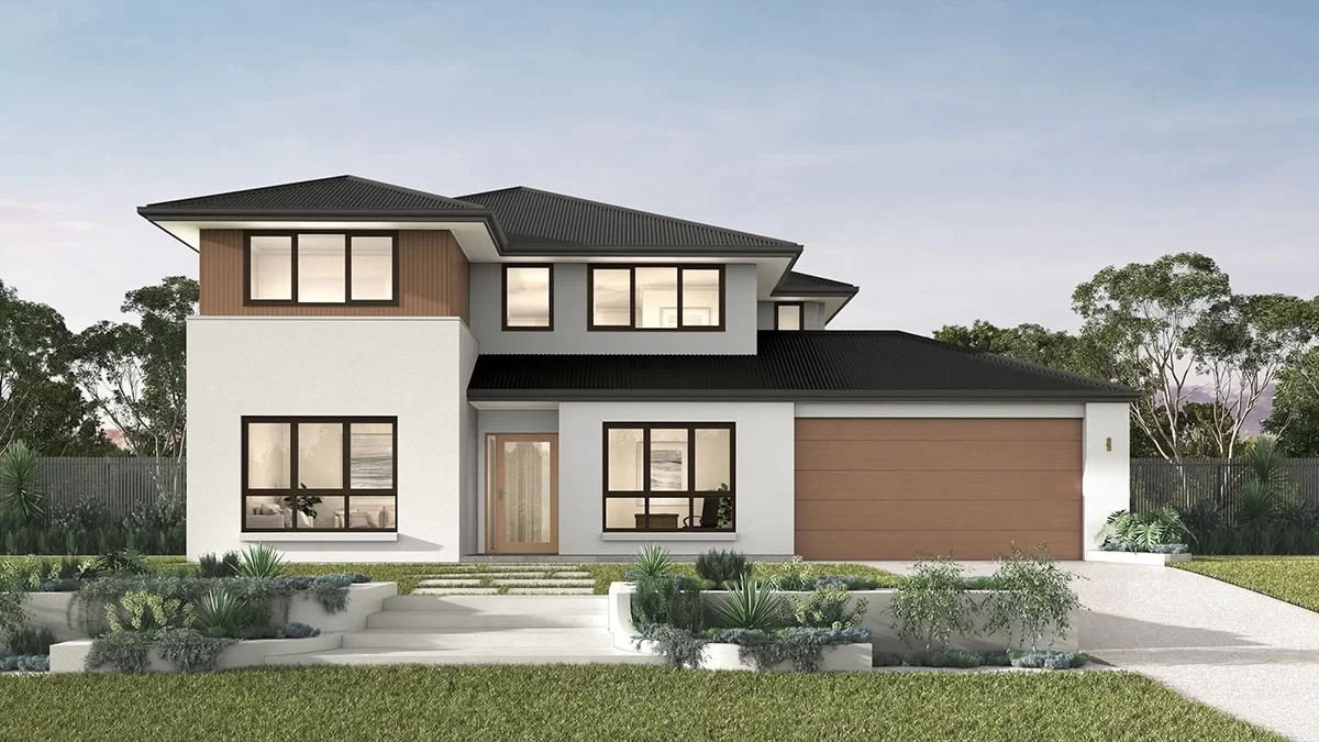 qld Home-Designs Facade-galleries Luxe-Collection 2026 Double-Storey Hamilton 1200x675-0003-hamilton-340-classic