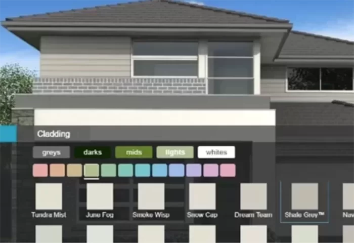 Our new home Facade Clarendon Homes