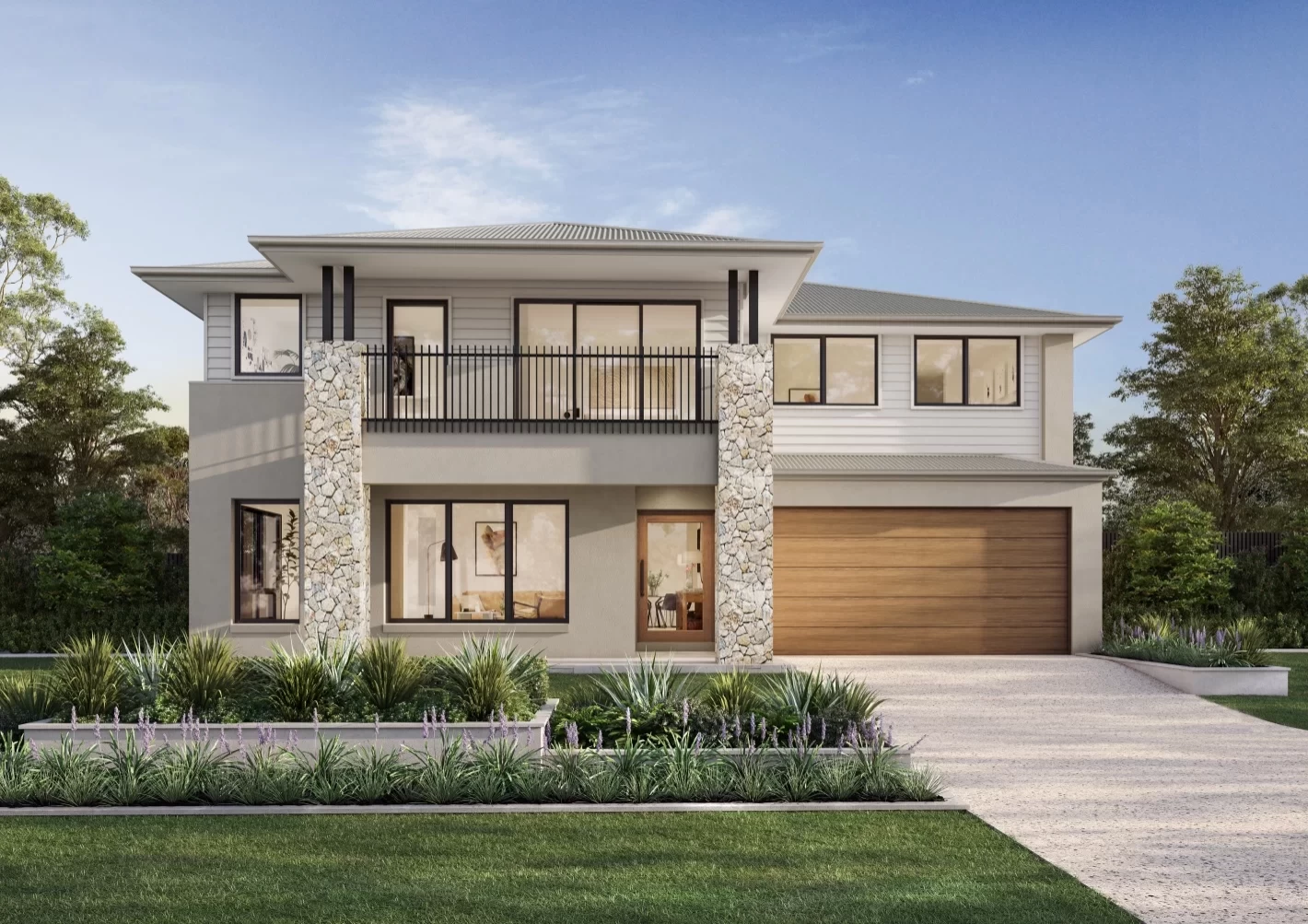 House-Facades Clarendon-homes Saratoga saratoga-40-elouera-facade