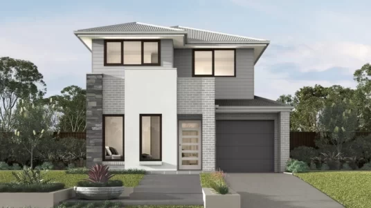 nsw Collections Essentials EC_Double_Storey Riverton Riverton-28 EC-Riverton-28-Facade enfield-22-prominent