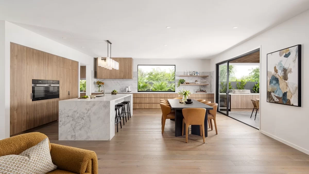 qld display-homes Springfield-Rise 2023 Boston-400 NEW BOSTON-400-SPRING-MOUNTAIN-KITCHEN-DINING-SIDE-ON-199-1200-x-675