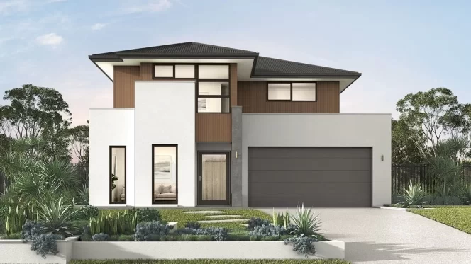 qld Home-Designs Facade-galleries Luxe-Collection Double-storey Paddington March-2026 1200x675-0000-paddington-320-contemporary