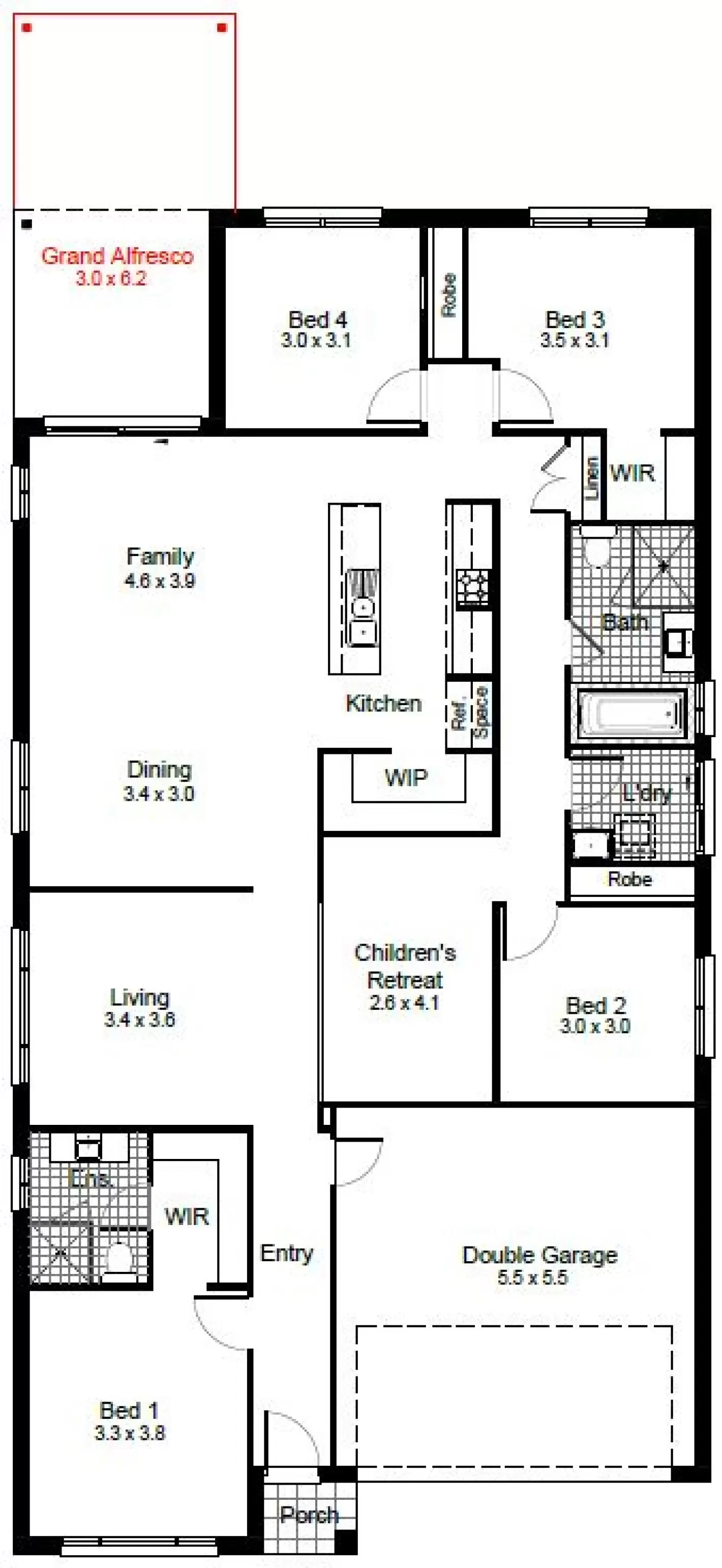 nsw Collections Essentials EC_Single_Storey Eden Eden-23 Floorplan-Options Grand Alf