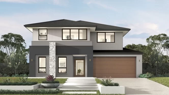 qld Home-Designs Facade-galleries Luxe-Collection 2026 Double-Storey Bayside 1200x675-0003-the-bayside-cambridge