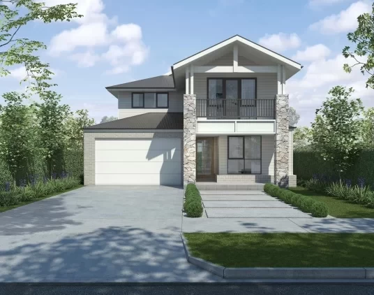 nsw Display-Homes Huntlee hayman-34-highland-facade-huntlee-ii-display