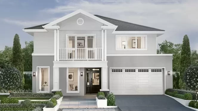 qld Home-Designs Facade-galleries BOSTON-43-HAMPTONS-FACADE-CMYK-WIDER-APPROVED-FLAT-NO-WINDOW-1200x675