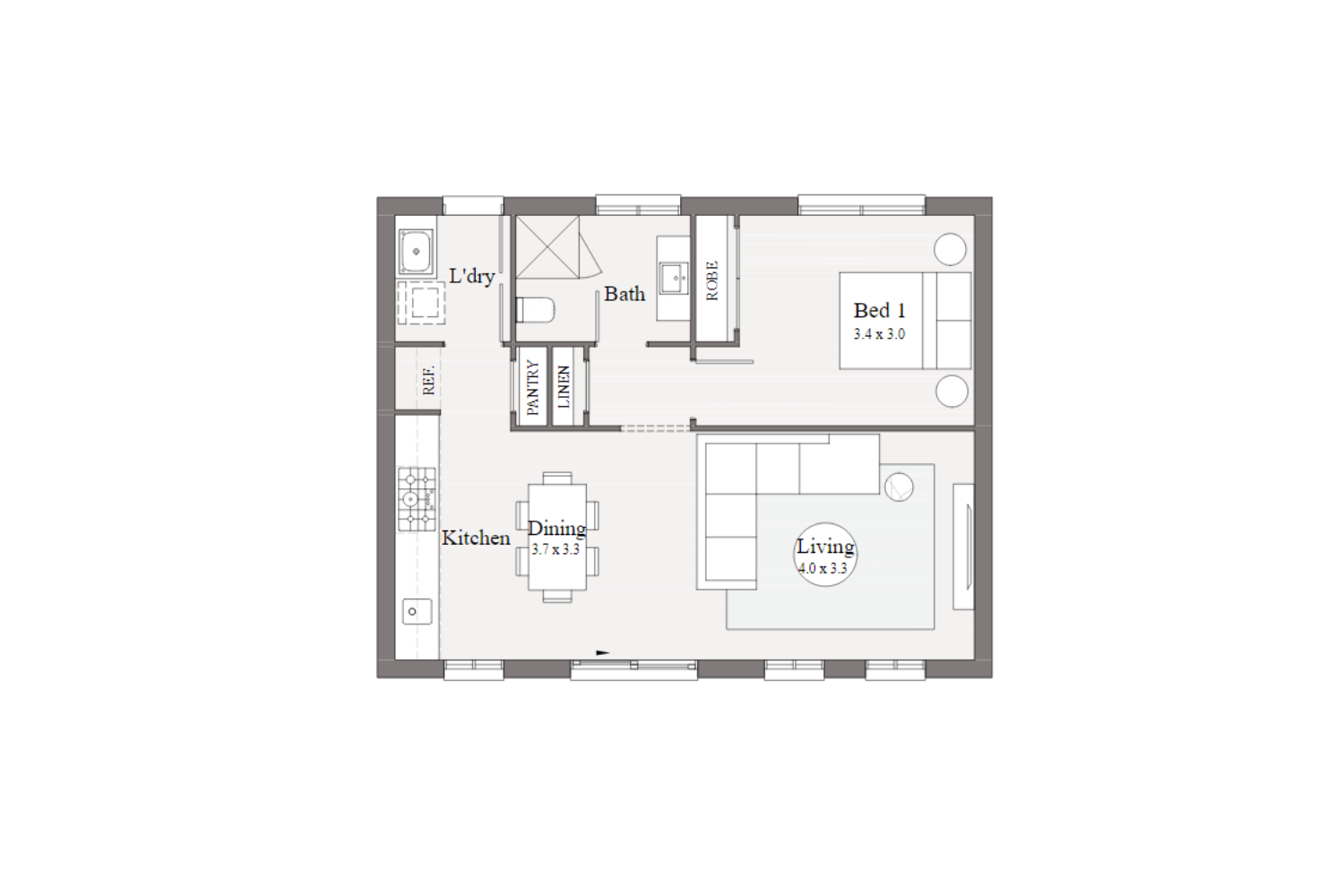 Parklea 60 Aspire Granny Flat