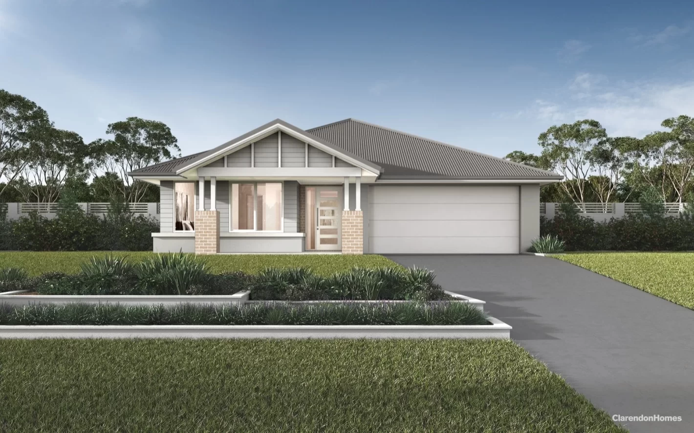 Clarendon-House-and-Land-2026 Facades Single Double Garage Brighton