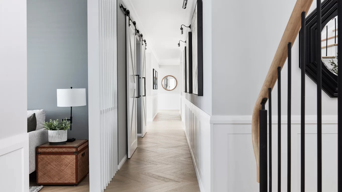 Insulation 7-star BASIX hallway entry Clarendon Homes