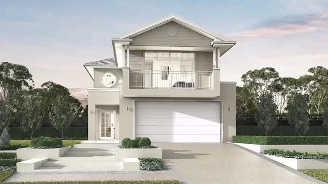 qld Home-Designs Facade-galleries Luxe-Collection 2026 Double-Storey Lilyfield 1200x675-0001-the-lilyfield-hamptons