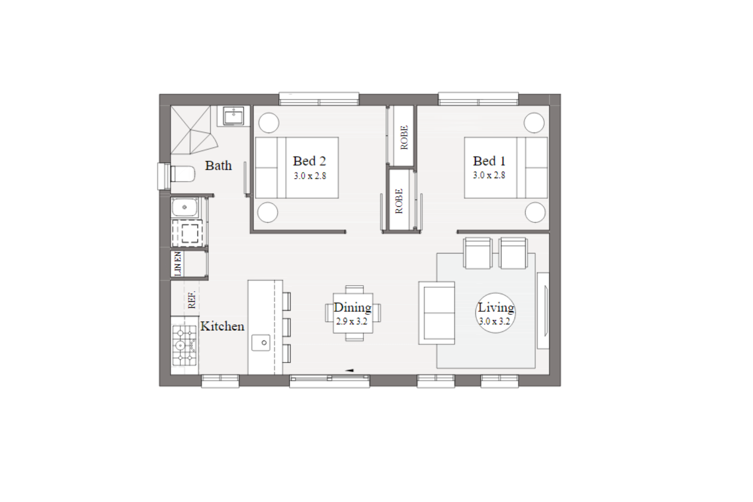 Eastwood 60 Aspire Granny Flat