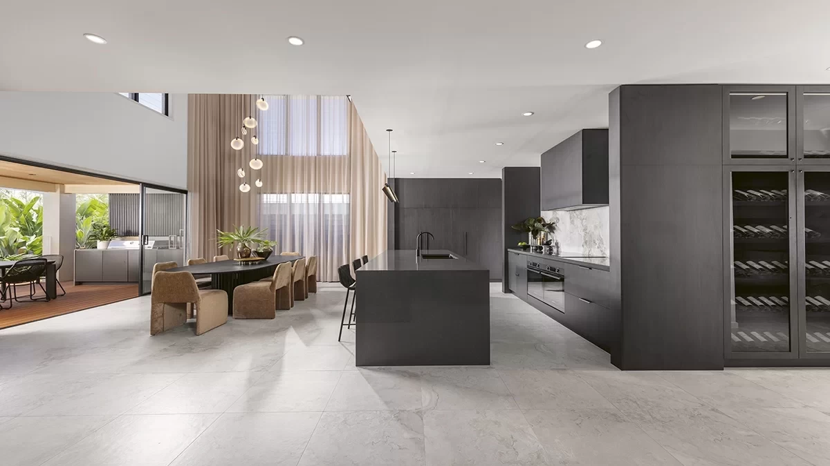 qld display-homes Aura Boston-400 boston-400-aura-kitchen-side-on-047-rgb