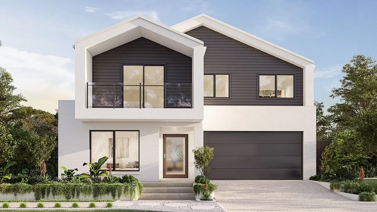 qld Home-Designs Facade-galleries Luxe-Collection Double-storey Glenelg 1200x675-0006-glenelg-280-dakota-lowres