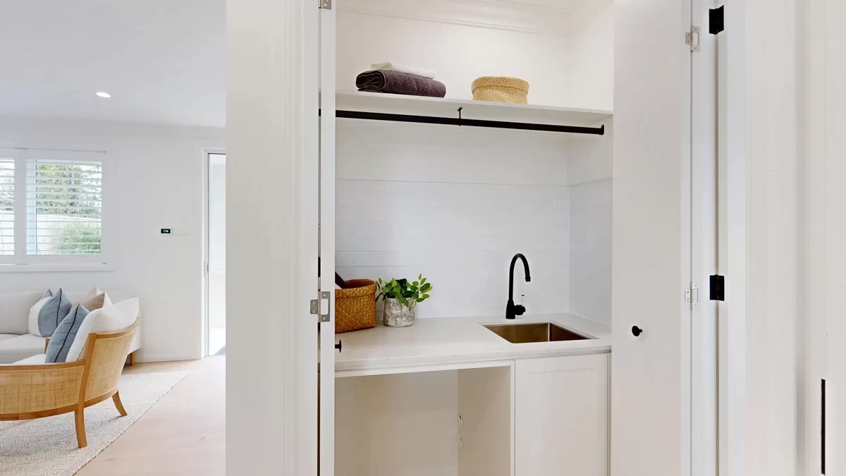 nsw Shoalhaven Granny clarendon-homes-sylvania-60-luxe-granny-flat-laundry-1200x675px