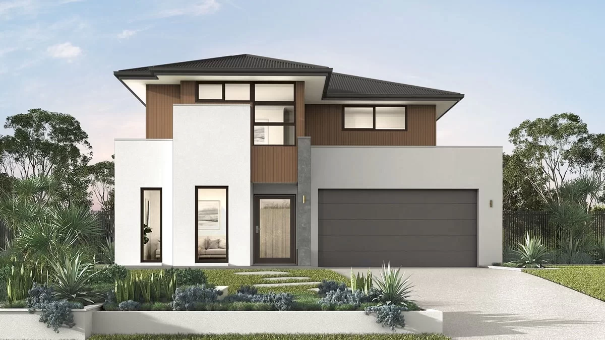 qld Home-Designs Facade-galleries Luxe-Collection Double-storey Paddington March-2026 1200x675-0000-paddington-320-contemporary
