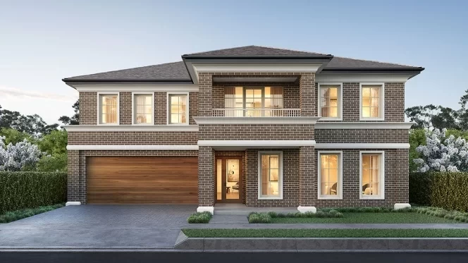 nsw Collections Sapphire SC_Double_Storey Saratoga Saratoga-36 facadedssaratoga36riviera-face-brick1200x675px