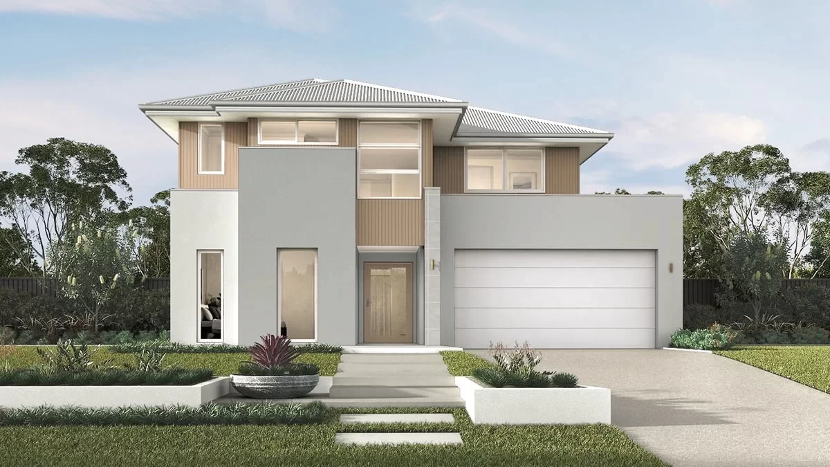 qld Home-Designs Facade-galleries Luxe-Collection Double-storey Sheridan March-2026 1200x675-0001-sheridan-340-contemporary
